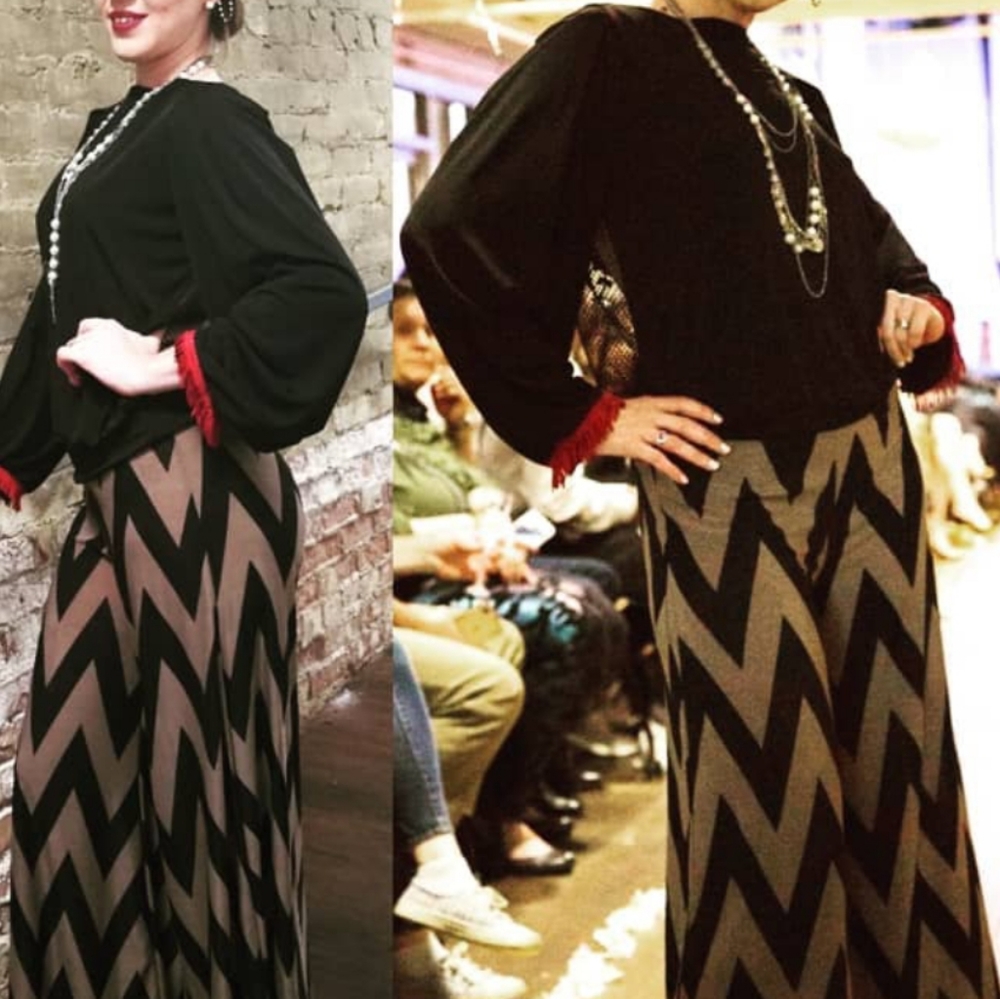 Handmade 1920s retro blouse